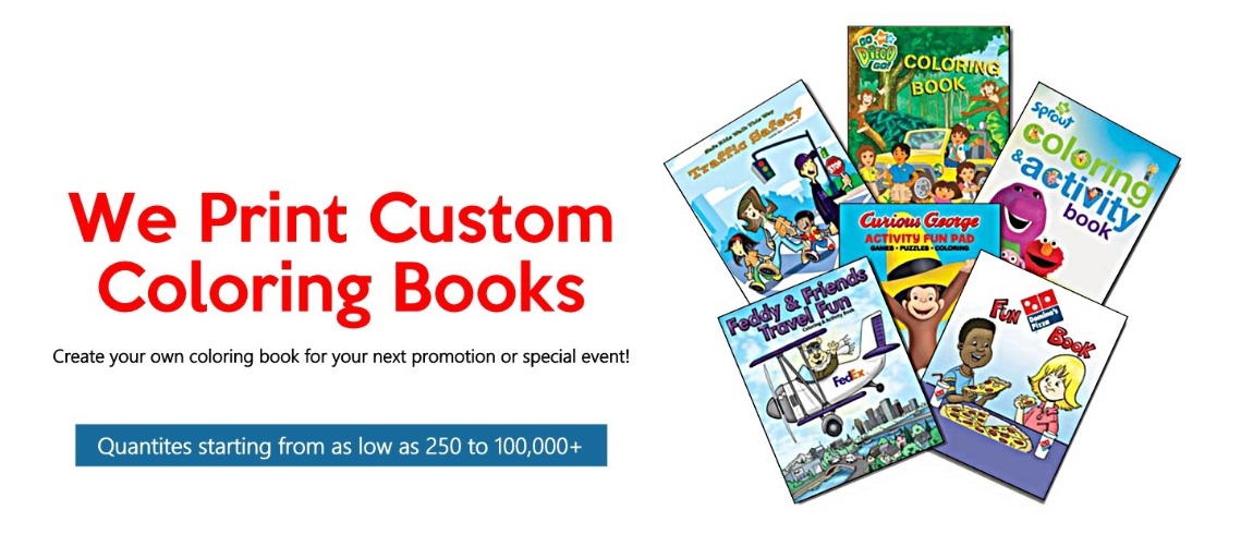 custom coloring books